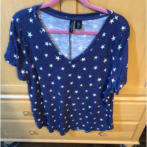 Adorable top to celebrate July 4 2x size